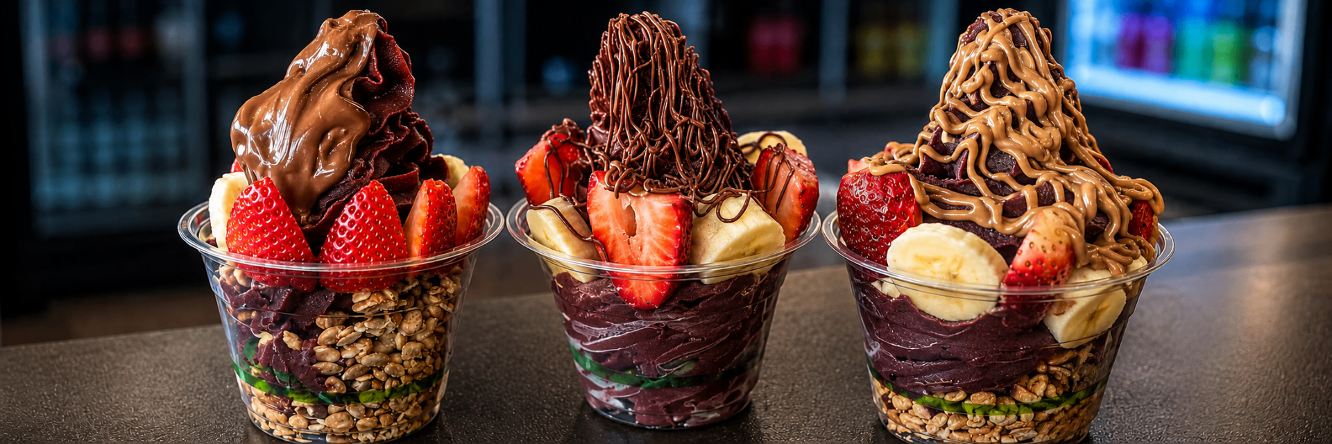 Acai and sweets at Manoosh and Co Eagle Vale