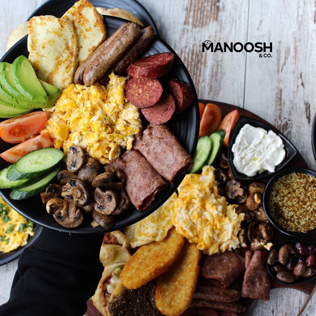 Breakfast at Manoosh and Co Eagle Vale